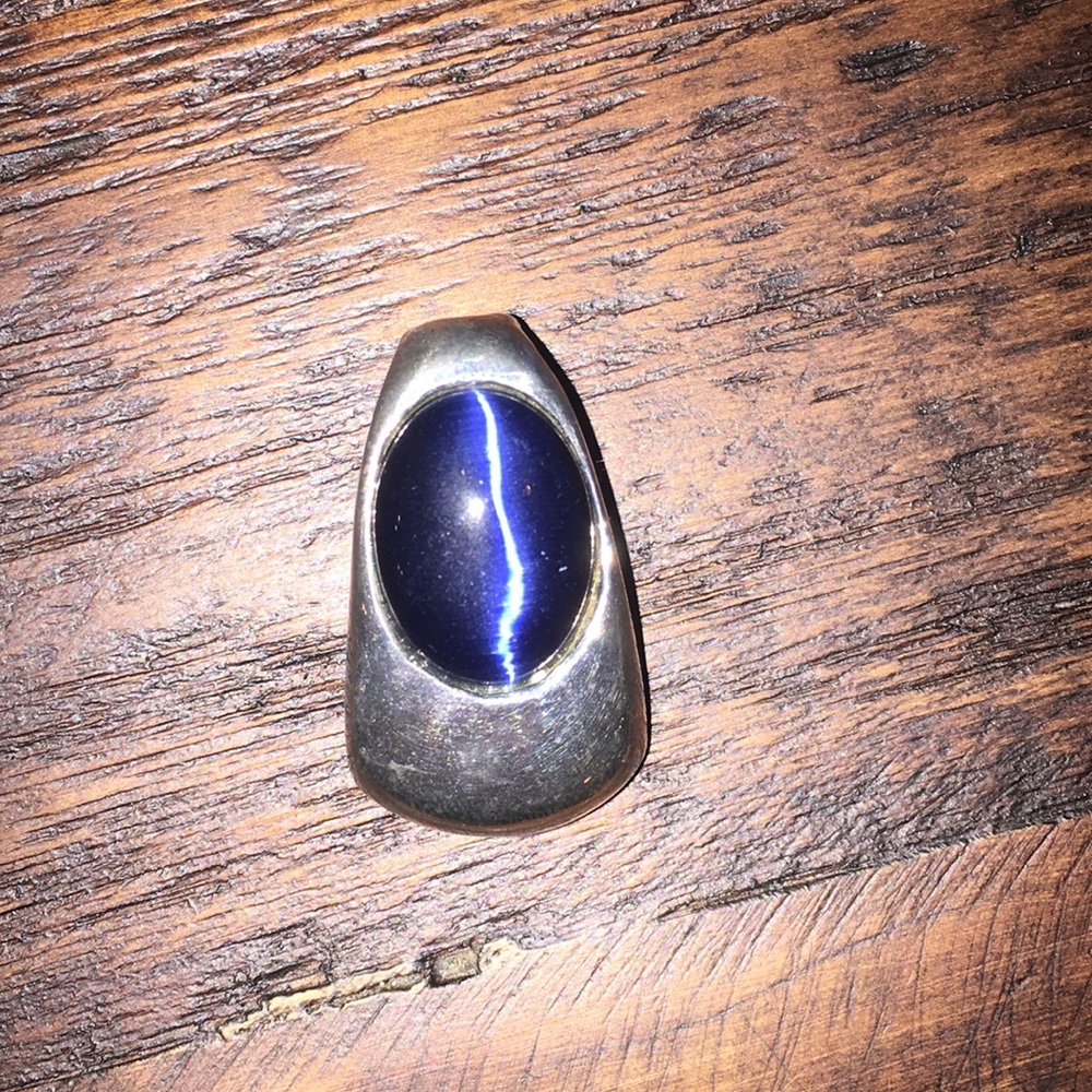 Bluestone, not sterling silver